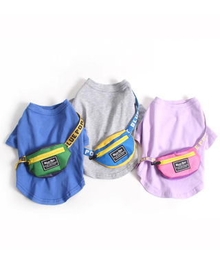 Blueport Sling Bag T-Shirt | Henlo Pets