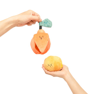 the furryfolks Orange Nosework Dog Toy | Henlo Pets