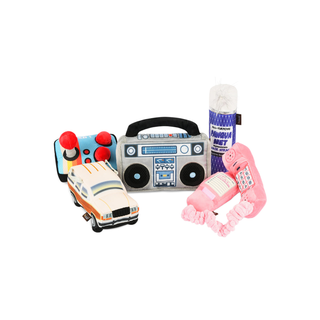 P.L.A.Y. 80s Classics Plush Dog Toy Collection | Henlo Pets