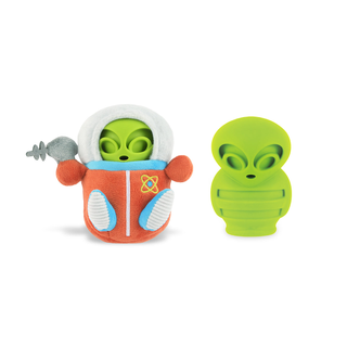 P.L.A.Y. Alien Buddies Astro Explorer 2-in-1 Tough Dog Toy | Henlo Pets