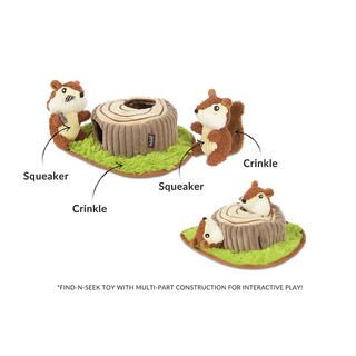 P.L.A.Y. Forest Friends Plush Dog Toy Collection | Henlo Pets