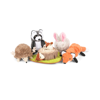P.L.A.Y. Forest Friends Plush Dog Toy Collection | Henlo Pets