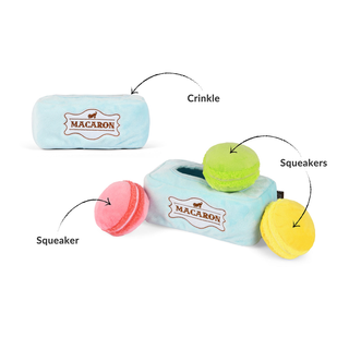 P.L.A.Y. Pup Cup Cafe Plush Dog Toy Collection | Henlo Pets