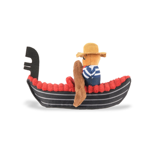 P.L.A.Y. Totally Touristy Giuseppe’s Gondola Plush Dog Toy | Henlo Pets