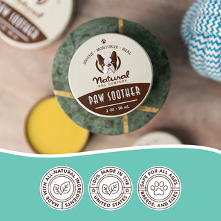 Natural Dog Company Paw Soother Tin | Henlo Pets