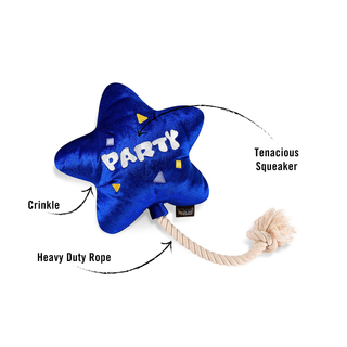 P.L.A.Y. Party Time Plush Dog Toy Collection | Henlo Pets