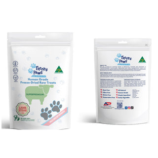 Freezy Paws Freeze Lamb Steak Dog Treats 70g | Henlo Pets