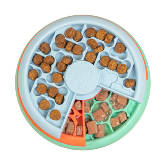 Nina Ottosson Puppy Lickin' Layers Slow Food Dog Bowl | Henlo Pets