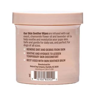 Natural Dog Company Skin Soother Wipes | Henlo Pets