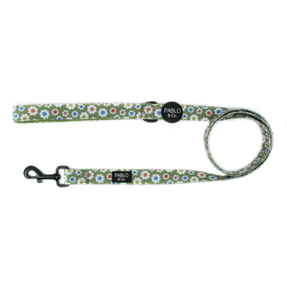 Pablo & Co Smiley Flowers Dog Leash | Henlo Pets