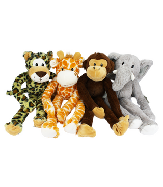 Multipet Swingin’ Safari Plush Dog Toy | Henlo Pets