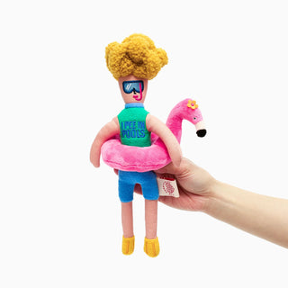 the furryfolks Flamingo Hooman Nose Work Dog Toy | Henlo Pets