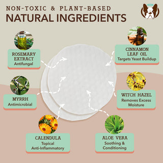 Natural Dog Company Ear Wipes | Henlo Pets