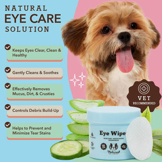 Natural Dog Company Eye Wipes | Henlo Pets