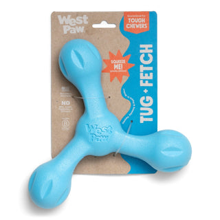 West Paw Skamp Fetch Dog Toy Blue | Henlo Pets