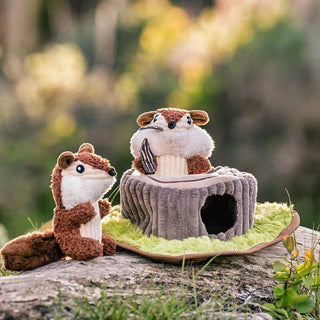 P.L.A.Y. Forest Friends Plush Dog Toy Collection | Henlo Pets