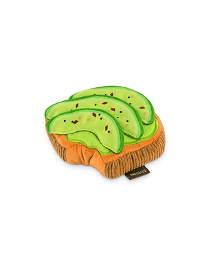 P.L.A.Y. Barking Brunch Plush Dog Toy Collection Avo-doggo Toast | Henlo Pets