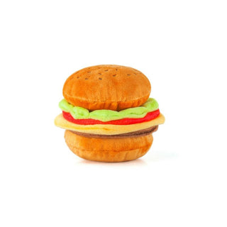 P.L.A.Y. American Classic Plush Dog Toy Collection Barky Burger | Henlo Pets