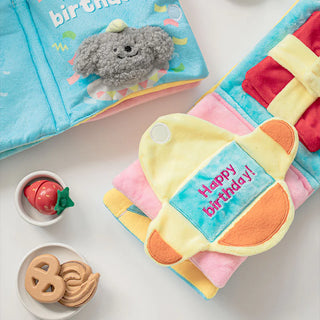 Bite Me My Birthday Play Book Nose Work Toy | Henlo Pets