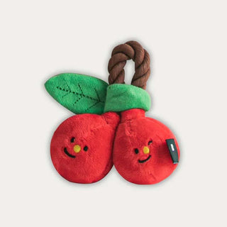 Bite Me Cherry Tug Toy | Henlo Pets