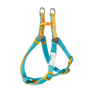 Unmixed Everyday Step In Harness - Turquoise | Henlo Pets