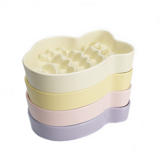Taiyaki Slow Feeder Ceramic Dog Bowl | Henlo Pets