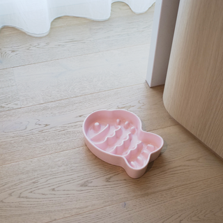 Taiyaki Slow Feeder Ceramic Dog Bowl | Henlo Pets