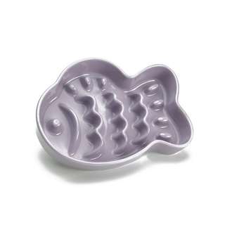 Taiyaki Slow Feeder Ceramic Dog Bowl | Henlo Pets