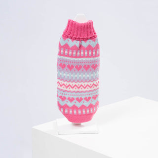 Alqo Wasi Bubble Gum Alpaca Dog Sweater | Henlo Pets
