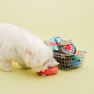 the furryfolks Tinned Salmon Nose Work Dog Toy | Henlo Pets