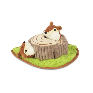 P.L.A.Y. Forest Friends Plush Dog Toy Collection Chippy and Cheeks the Chipmunks | Henlo Pets