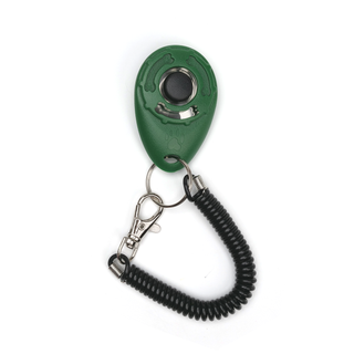 Dog Training Clicker with Strap Green | Henlo Pets