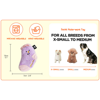 Bite Me Socks Nose Work Dog Toy | Henlo Pets