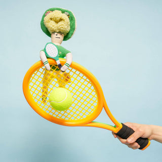 the furryfolks Tennis Hooman Nose Work Dog Toy | Henlo Pets