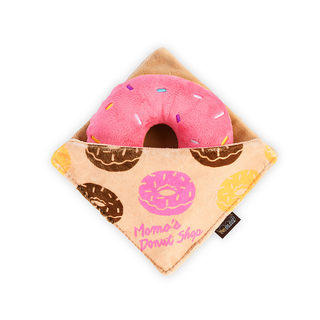 P.L.A.Y. Pup Cup Cafe Plush Dog Toy Collection Doughboy Donut | Henlo Pets