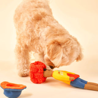 the furryfolks Surfer Hooman Nose Work Dog Toy | Henlo Pets