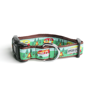 The Worthy Dog Happy Camper Dog Collar | Henlo Pets