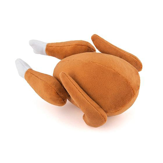 P.L.A.Y. Holiday Classic Plush Dog Toy Collection Holiday Hound Turkey | Henlo Pets