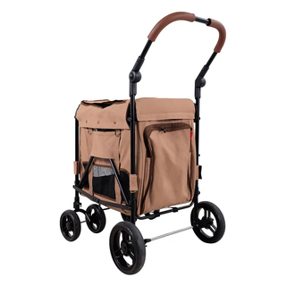 Ibiyaya Pet Wagon for dogs up to 25kg - Dirty Peach | Henlo Pets