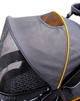 Ibiyaya Cloud 9 4-Wheel Foldable Pet Stroller - Mustard Yellow - Henlo Pets