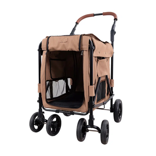Ibiyaya Pet Wagon for dogs up to 25kg - Dirty Peach | Henlo Pets