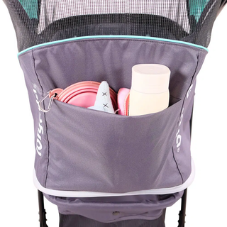 Ibiyaya Cloud 9 4-Wheel Foldable Pet Stroller - Mint Green | Henlo Pets