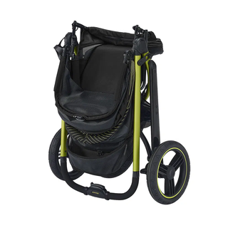 Ibiyaya The Beast Running/Hiking Jogging Pet Stroller - Jet Black | Henlo Pets