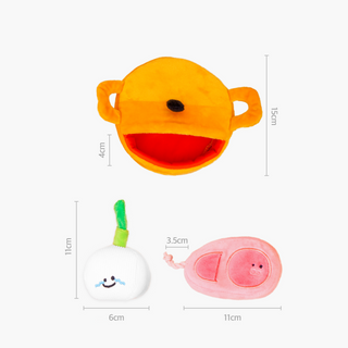 Bacon Kimchi Stew Nosework Dog Toy | Henlo Pets