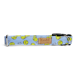 K and M Ball is Life Tennis Ball Dog Collar | Henlo Pets