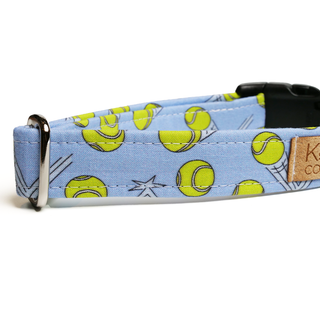 K and M Ball is Life Tennis Ball Dog Collar | Henlo Pets