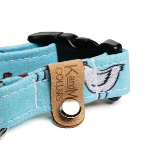 K and M Spring Chickens Dog Collar | Henlo Pets