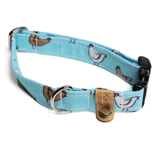 K and M Spring Chickens Dog Collar | Henlo Pets