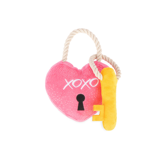 P.L.A.Y. Love Bug Plush Dog Toy Collection Love You a Lock | Henlo Pets