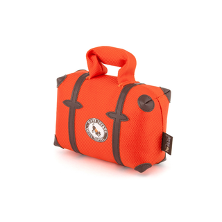 P.L.A.Y. Globetrotter Plush Dog Toy Collection Pack and Snack Suitcase | Henlo Pets